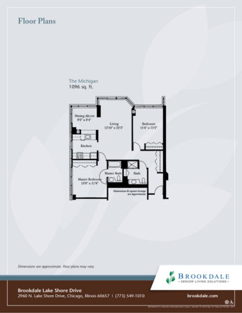 Floorplan of Brookdale Lake Shore Drive, Assisted Living, Chicago, IL 6