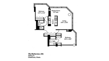 Floorplan of Brookdale Lake Shore Drive, Assisted Living, Chicago, IL 8