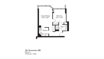 Floorplan of Brookdale Lake Shore Drive, Assisted Living, Chicago, IL 16