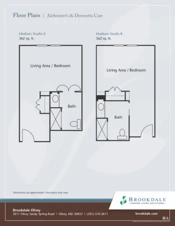 Floorplan of Brookdale Olney, Assisted Living, Olney, MD 10