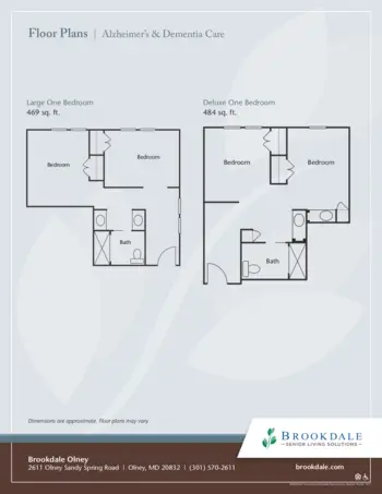 Floorplan of Brookdale Olney, Assisted Living, Olney, MD 13