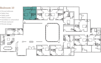 Floorplan of Moonlight Manor Assisted Living, Assisted Living, Surprise, AZ 2