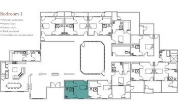 Floorplan of Moonlight Manor Assisted Living, Assisted Living, Surprise, AZ 3