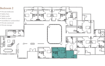 Floorplan of Moonlight Manor Assisted Living, Assisted Living, Surprise, AZ 4