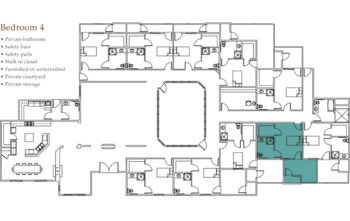 Floorplan of Moonlight Manor Assisted Living, Assisted Living, Surprise, AZ 6