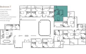 Floorplan of Moonlight Manor Assisted Living, Assisted Living, Surprise, AZ 9
