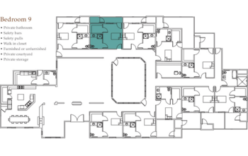 Floorplan of Moonlight Manor Assisted Living, Assisted Living, Surprise, AZ 11