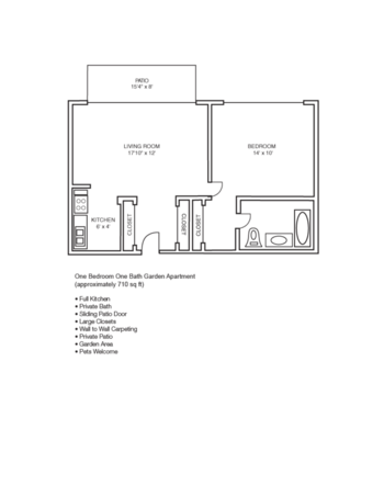 Floorplan of Mount Angel Towers, Assisted Living, Mount Angel, OR 1