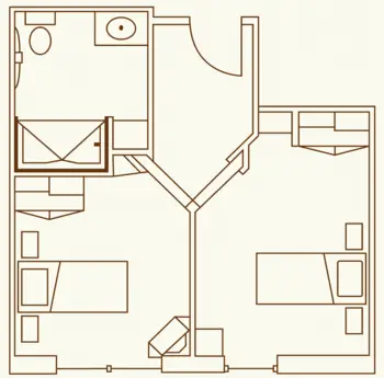 Floorplan of Orchard Ridge Senior Living, Assisted Living, Memory Care, Coeur D Alene, ID 1