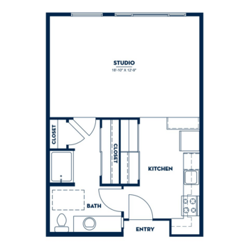 Floorplan of Russellville Park, Assisted Living, Memory Care, Portland, OR 10
