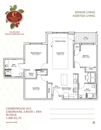 Floorplan of Senior Living at Minnetonka, Assisted Living, Memory Care, Minnetonka, MN 9