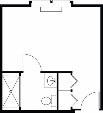Floorplan of The Addison of Durham, Assisted Living, Durham, NC 1