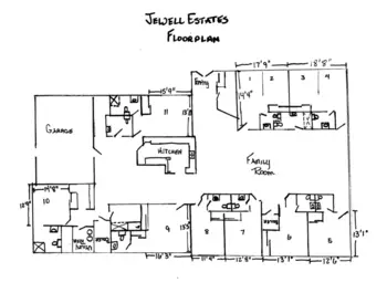 Floorplan of The Gardens Care Homes Columbine Acres, Assisted Living, Arvada, CO 1