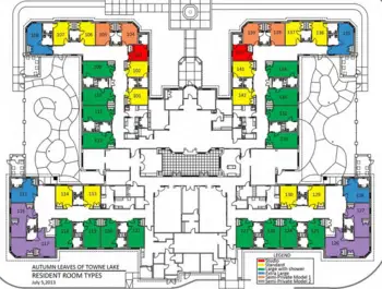 Floorplan of The Reserve at Towne Lake, Assisted Living, Woodstock, GA 1