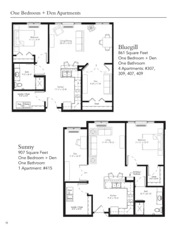 Floorplan of The Waters of Oakdale, Assisted Living, Memory Care, Oakdale, MN 6