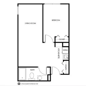 Floorplan of Willow Falls, Assisted Living, Crest Hill, IL 12