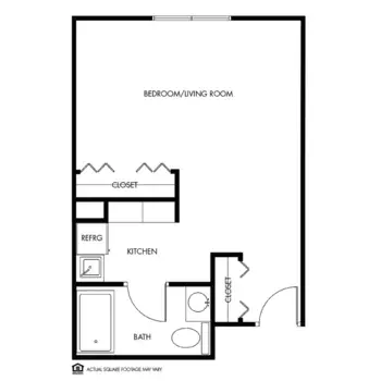Floorplan of Willow Falls, Assisted Living, Crest Hill, IL 13