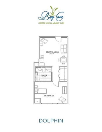 Floorplan of Bay Cove Assisted Living, Assisted Living, Memory Care, Biloxi, MS 6