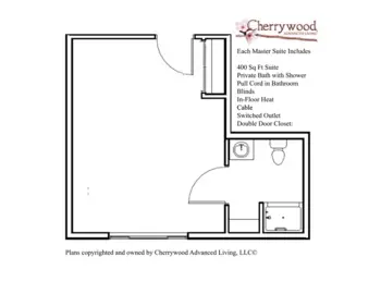 Floorplan of Cherrywood of Andover, Assisted Living, Memory Care, Andover, MN 1