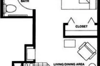 Floorplan of Highgate at Paoli Pointe, Assisted Living, Paoli, PA 3