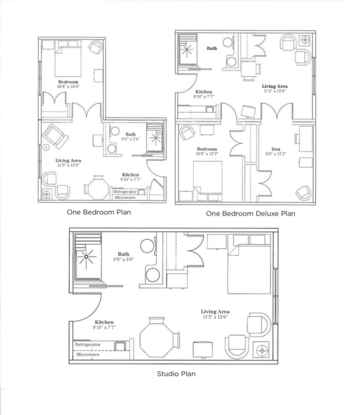 Floorplan of Holzer Assisted Living - Jackson, Assisted Living, Jackson, OH 1