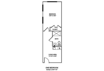 Floorplan of Morningside in the West End, Assisted Living, Memory Care, Richmond, VA 1