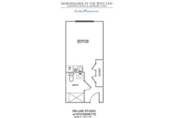 Floorplan of Morningside in the West End, Assisted Living, Memory Care, Richmond, VA 8
