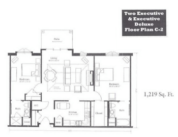 Floorplan of Riverside Lodge, Assisted Living, Memory Care, Grand Island, NE 14