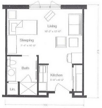Floorplan of Riverside Lodge, Assisted Living, Memory Care, Grand Island, NE 19