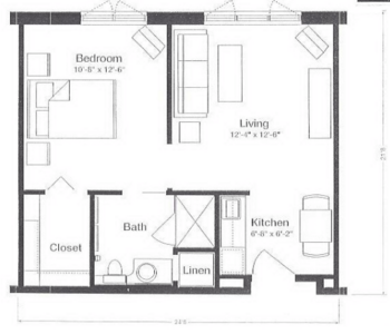 Floorplan of Riverside Lodge, Assisted Living, Memory Care, Grand Island, NE 20