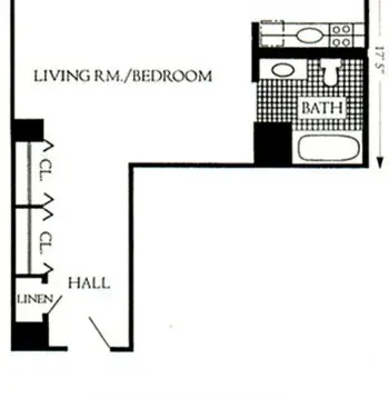 Floorplan of Symphony Residences of Lincoln Park, Assisted Living, Chicago, IL 4