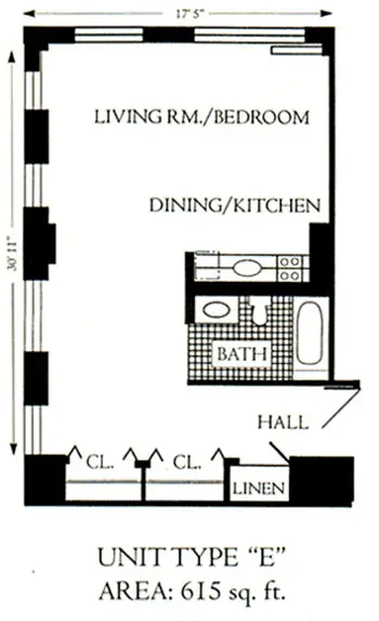 Floorplan of Symphony Residences of Lincoln Park, Assisted Living, Chicago, IL 7