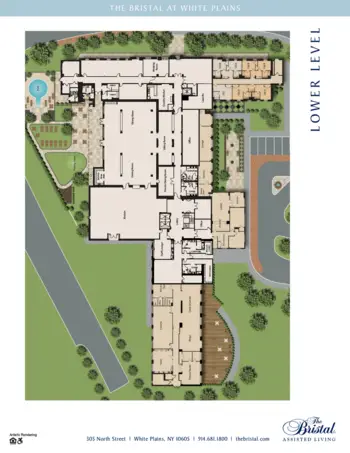 Floorplan of The Bristal at White Plains, Assisted Living, White Plains, NY 5
