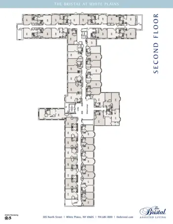 Floorplan of The Bristal at White Plains, Assisted Living, White Plains, NY 7