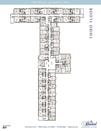Floorplan of The Bristal at White Plains, Assisted Living, White Plains, NY 8