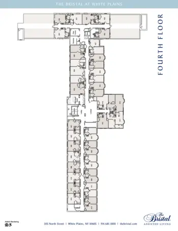 Floorplan of The Bristal at White Plains, Assisted Living, White Plains, NY 9