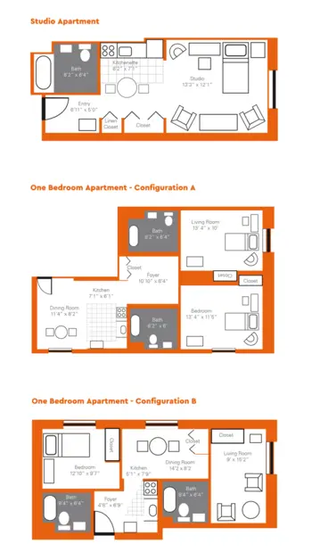 Floorplan of Village Care at 46 and Ten, Assisted Living, New York, NY 1