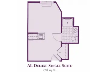 Floorplan of Heartfields at Bowie, Assisted Living, Bowie, MD 2