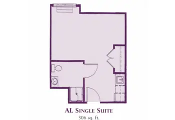 Floorplan of Heartfields at Bowie, Assisted Living, Bowie, MD 4