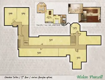 Floorplan of Helen Purcell Home, Assisted Living, Zanesville, OH 4
