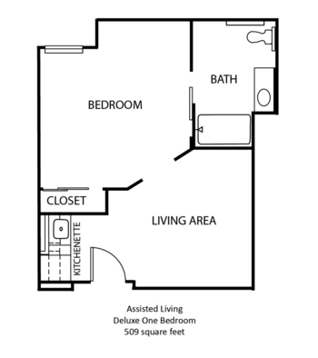 Floorplan of Heritage Oaks, Assisted Living, Memory Care, Conroe, TX 2