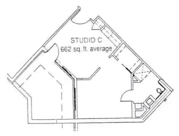 Floorplan of Live Oak Village, Assisted Living, Foley, AL 5
