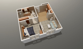 Floorplan of Savanna House, Assisted Living, Memory Care, Gilbert, AZ 1
