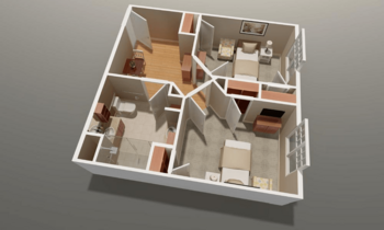 Floorplan of Savanna House, Assisted Living, Memory Care, Gilbert, AZ 2
