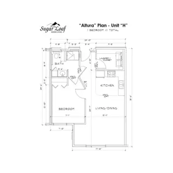 Floorplan of Sugar Loaf Senior Living, Assisted Living, Memory Care, Winona, MN 1