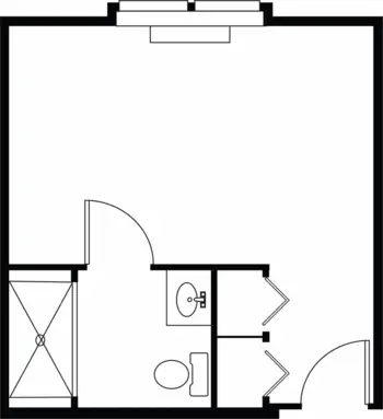 Floorplan of The Addison of Fayetteville, Assisted Living, Fayetteville, NC 1