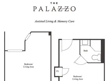 Floorplan of The Palazzo, Assisted Living, Phoenix, AZ 5