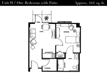 Floorplan of The Terrace at Beth Sholom Village, Assisted Living, Memory Care, Virginia Beach, VA 12