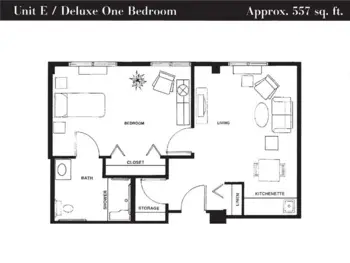 Floorplan of The Terrace at Beth Sholom Village, Assisted Living, Memory Care, Virginia Beach, VA 13
