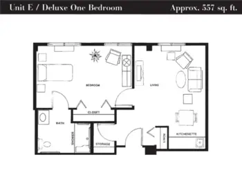 Floorplan of The Terrace at Beth Sholom Village, Assisted Living, Memory Care, Virginia Beach, VA 14